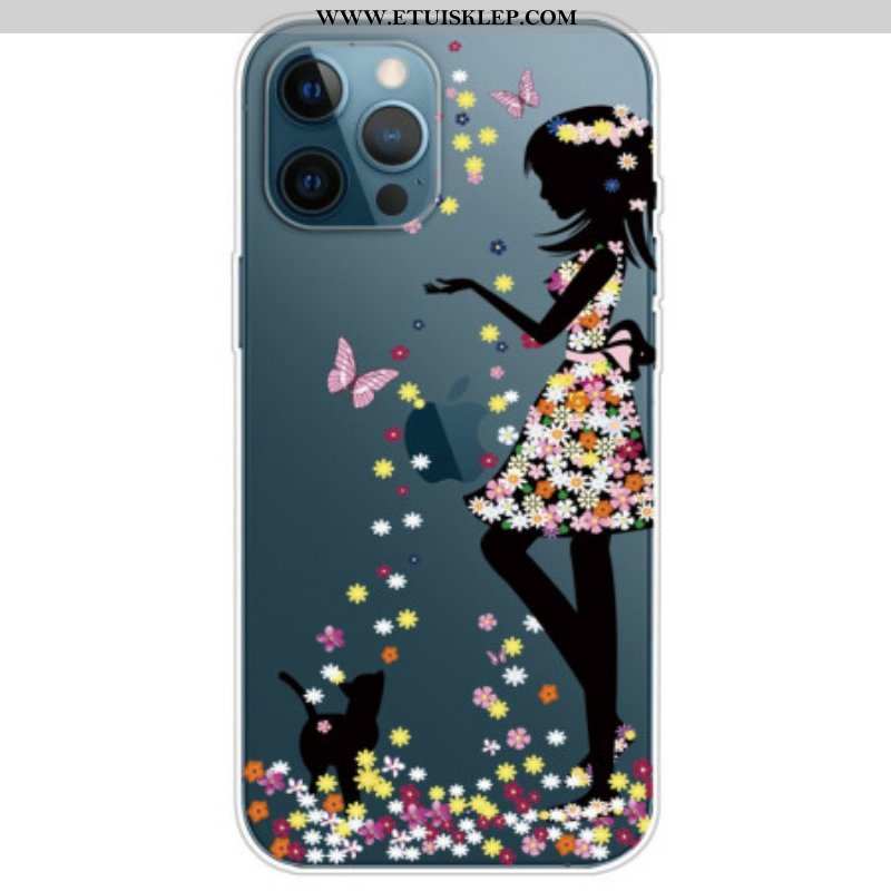 Etui do iPhone 14 Pro Przejrzysta Dziewczyna